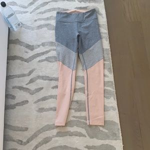 Outdoor voices multi colored leggings